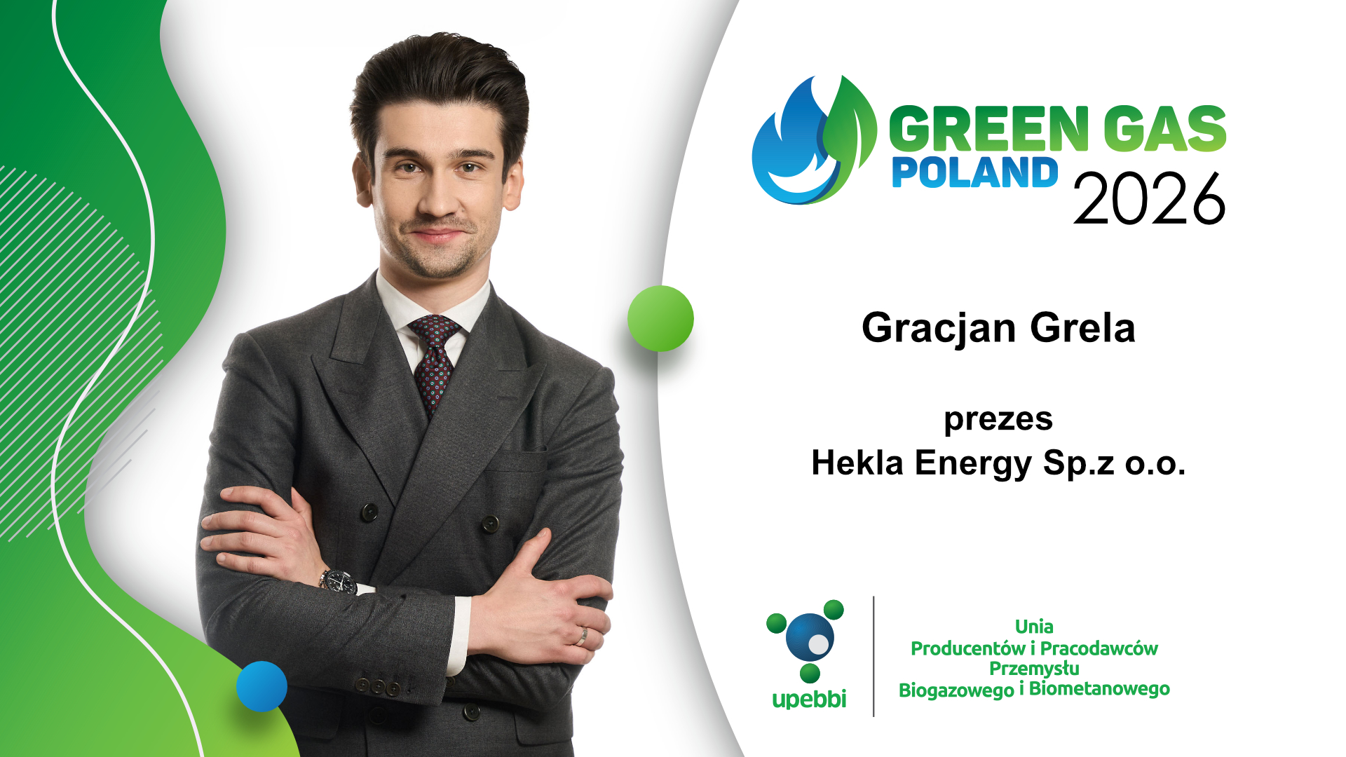 Biogas as a source of flexibility. Hekla Energy and Polish Biogas Group at Green Gas Poland 2026